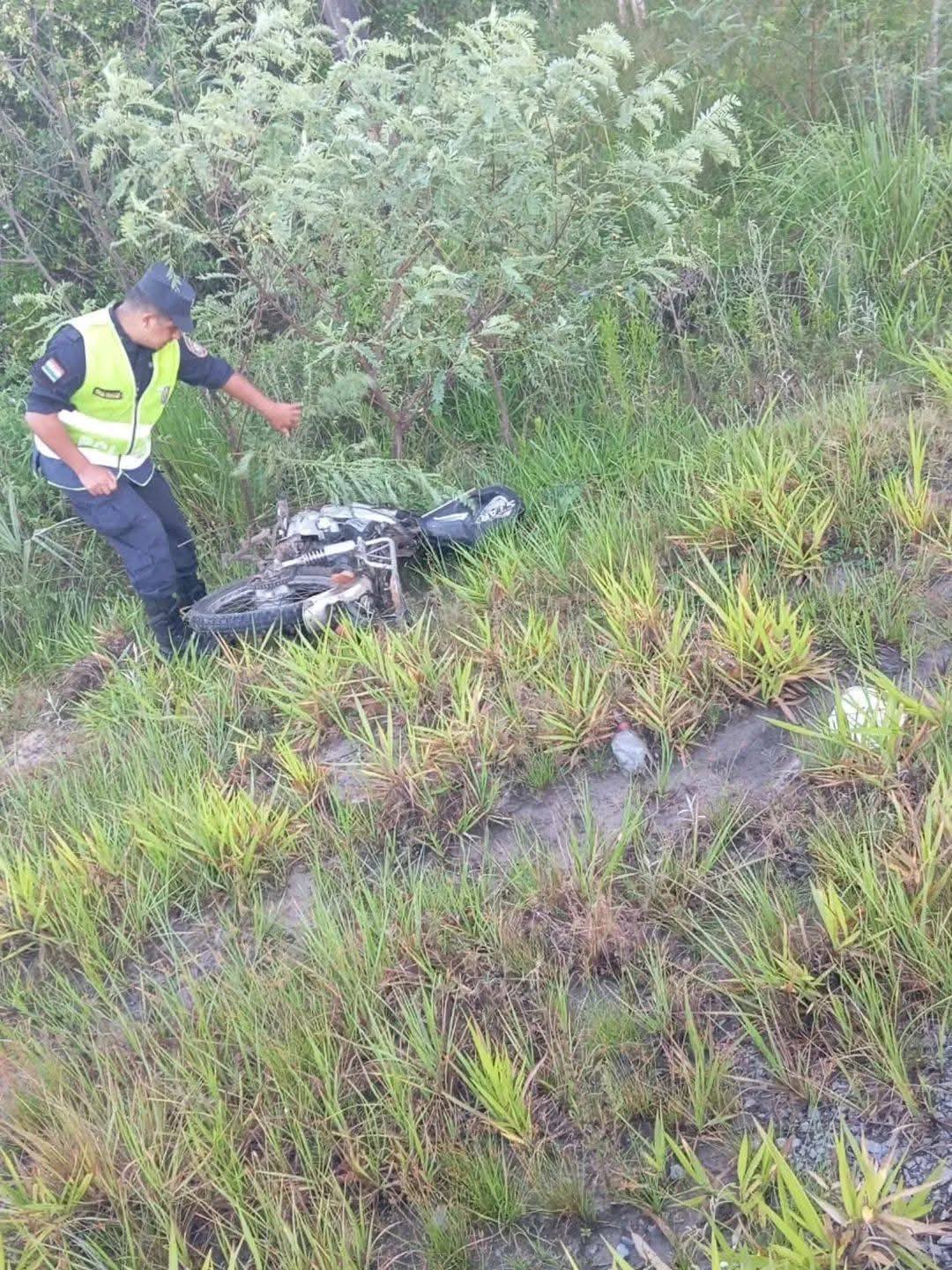 Accidente de tránsito con derivación fatal en la Ruta PY19