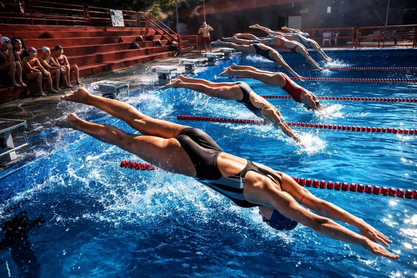 Pilar fue sede del Nacional de Natación