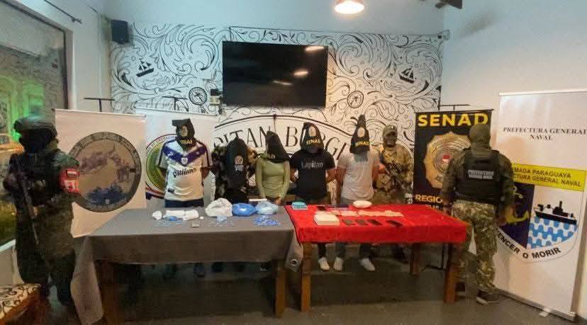 Tres allanamientos en simultanio en Pilar