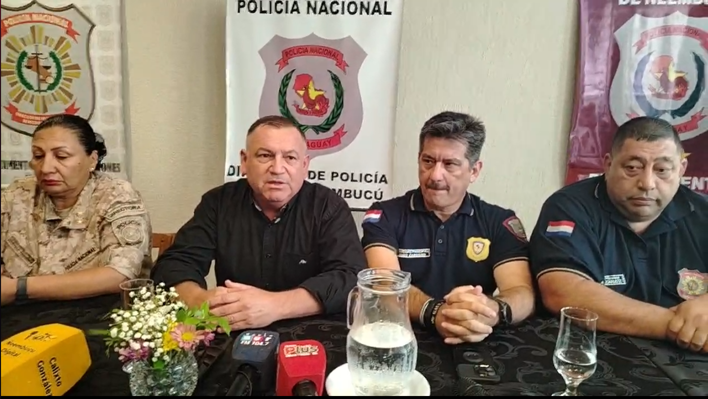 Operación Jeporeka: conferencia de prensa sobre búsqueda de menor en Pilar