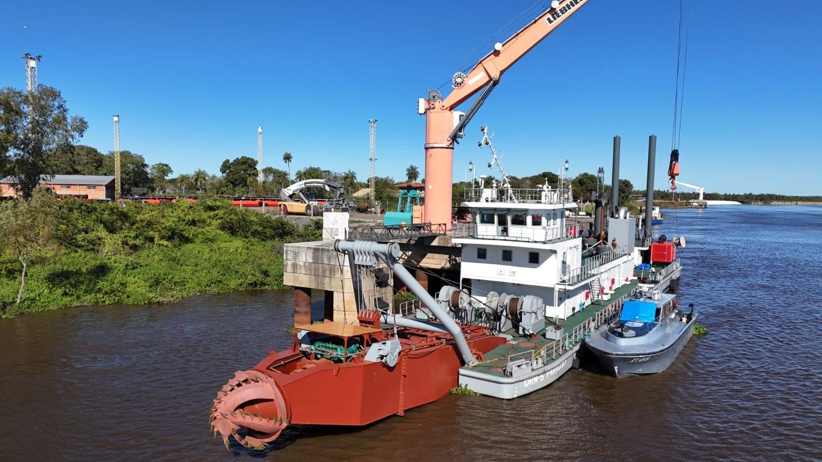 Paraguay incorporará la draga fluvial más grande de Sudamérica gracias a una donación del Gobierno de Japón